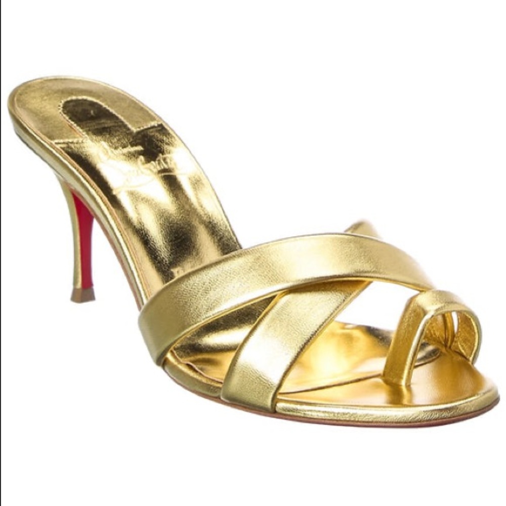 Christian Loubotin Simply Me Sandals NWT NIB size 38